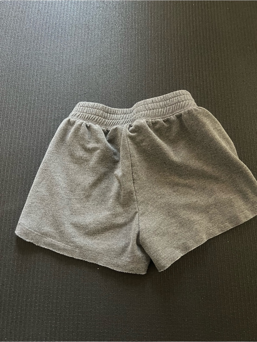 Umi Gray Elastic-Waist Terry Shorts